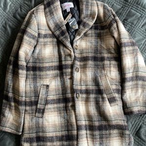 Small quilted women’s peacoat